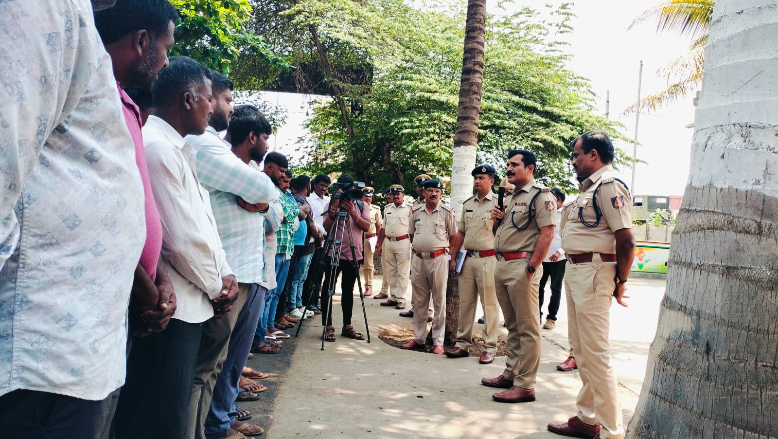ರೌಡಿ ಶೀಟರ್ ಗಳ ಪೆರೇಡ್