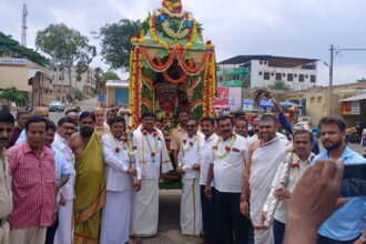 ಅದ್ಧೂರಿಯಾಗಿ ನಡೆದ ಶ್ರೀ ನರಸಿಂಹ ಸ್ವಾಮಿ ಜಯಂತಿ ರಥೋತ್ಸವ