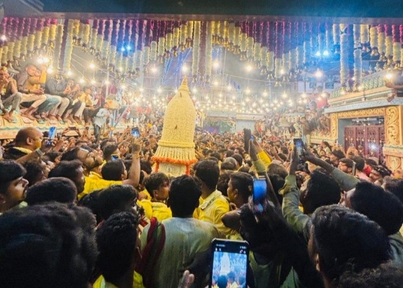 ವೈಭವದ ಸಪ್ತ ಮಾತೃಕಾ ಮಾರಿಯಮ್ಮ ದೇವಿ ಕರಗ ಮಹೋತ್ಸವ ಸಂಪನ್ನ