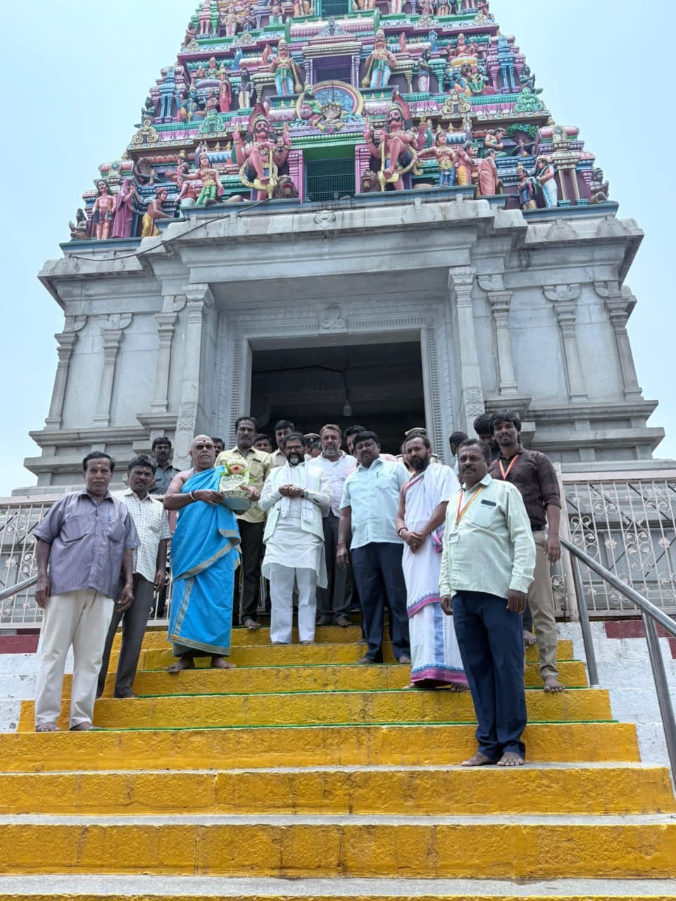 ಘಾಟಿ ಸುಬ್ರಮಣ್ಯ ದೇವಾಲಯಕ್ಕೆ ಛಲವಾದಿ ನಾರಾಯಣ ಸ್ವಾಮಿ ಭೇಟಿ