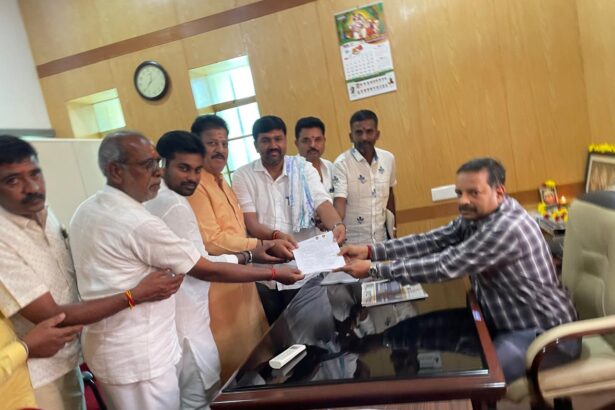 ಬಮುಲ್ ನಿರ್ದೇಶಕರ ಚುನಾವಣೆಗೆ ನಾಮಪತ್ರ ಸಲ್ಲಿಸಿದ ಆನಂದ್