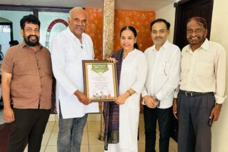ರಾಜಲಕ್ಷ್ಮಿ ಅವರಿಗೆ ಕೆಯುಡಬ್ಲ್ಯೂಜೆ ಪ್ರಶಸ್ತಿ ಪ್ರದಾನ