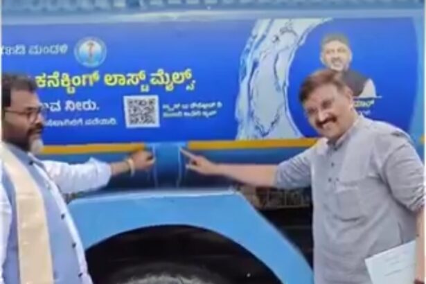 ತುಕ್ಕು ಹಿಡಿದ ಟ್ಯಾಂಕರ್‌ಗಳಲ್ಲಿ “ಅಶುದ್ಧ ನೀರು” ಪೂರೈಕೆಗೆ ಮುಂದಾದ ಕಾಂಗ್ರೆಸ್ ಸರ್ಕಾರ