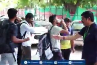 ಆತಂಕದಲ್ಲಿದ್ದ ವಿದ್ಯಾರ್ಥಿಗಳನ್ನು ಮನೆಗೆ ತಲುಪಿಸಿದ ಹೆಚ್ ಡಿಕೆ, ನಿಖಿಲ್