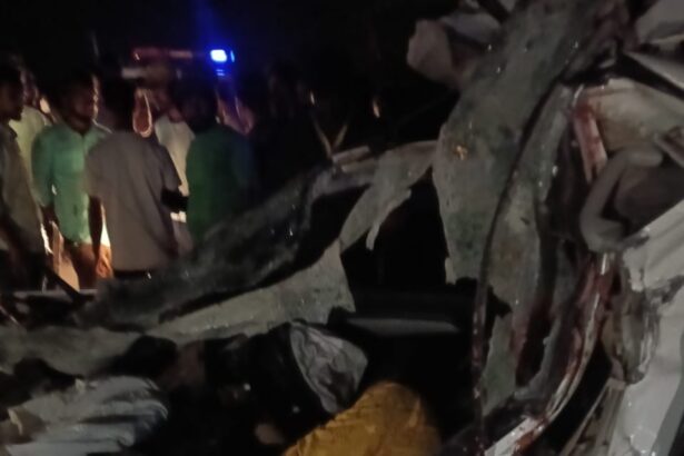 ಭೀಕರ ಅಪಘಾತ, ಒಂದೇ ಕುಟುಂಬದ 4 ಮಂದಿ ಸಾವು