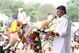 ಆಂಧ್ರದ ಡಿಸಿಎಂ ಹಾಗೂ ಅರಣ್ಯ ಸಚಿವ ಪವನ್ ಕಲ್ಯಾಣ್ ಗೆ 6 ಆನೆಗಳ ಹಸ್ತಾಂತರ-ಡಿಕೆಶಿ