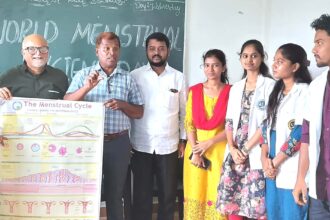 ಮಹಿಳೆಯರು ಮುಟ್ಟಿನ ಸಮಯದಲ್ಲಿ ಶುಚಿತ್ವ ಕಾಪಾಡಿಕೊಳ್ಳುವುದು ಬಹಳ ಮುಖ್ಯ-ಶಿಕ್ಷಣಾಧಿಕಾರಿ ಮಂಜುನಾಥ್