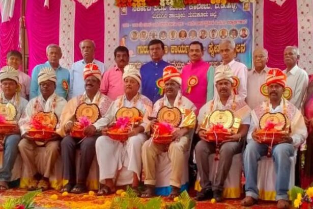 ವಿದ್ಯಾರ್ಥಿಗಳಿಂದ ಗುರುವಂದನೆ ಹಾಗೂ ಸೈನಿಕರಿಗೆ ವಿನೂತನ ಸನ್ಮಾನ