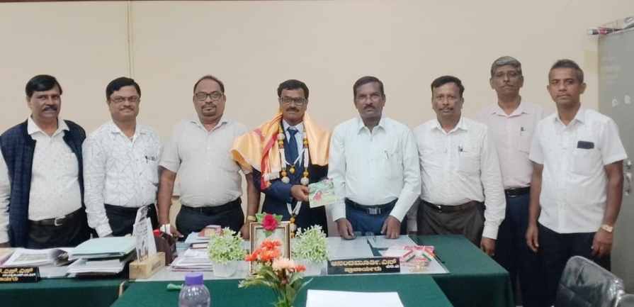ನಿವೃತ್ತರಾದ ಆನಂದ ಮೂರ್ತಿ ರವರಿಗೆ ಅಭಿನಂದನಾ ಸಮಾರಂಭ