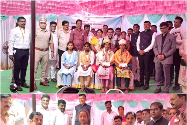 ದ್ವಿತೀಯ ಪಿಯುಸಿ ವಿದ್ಯಾರ್ಥಿನಿಯರಿಗೆ ತಲಾ 5 ಲಕ್ಷ ಚೆಕ್, ಮೋಟಾರ್ ಸೈಕಲ್ ವಿತರಣೆ