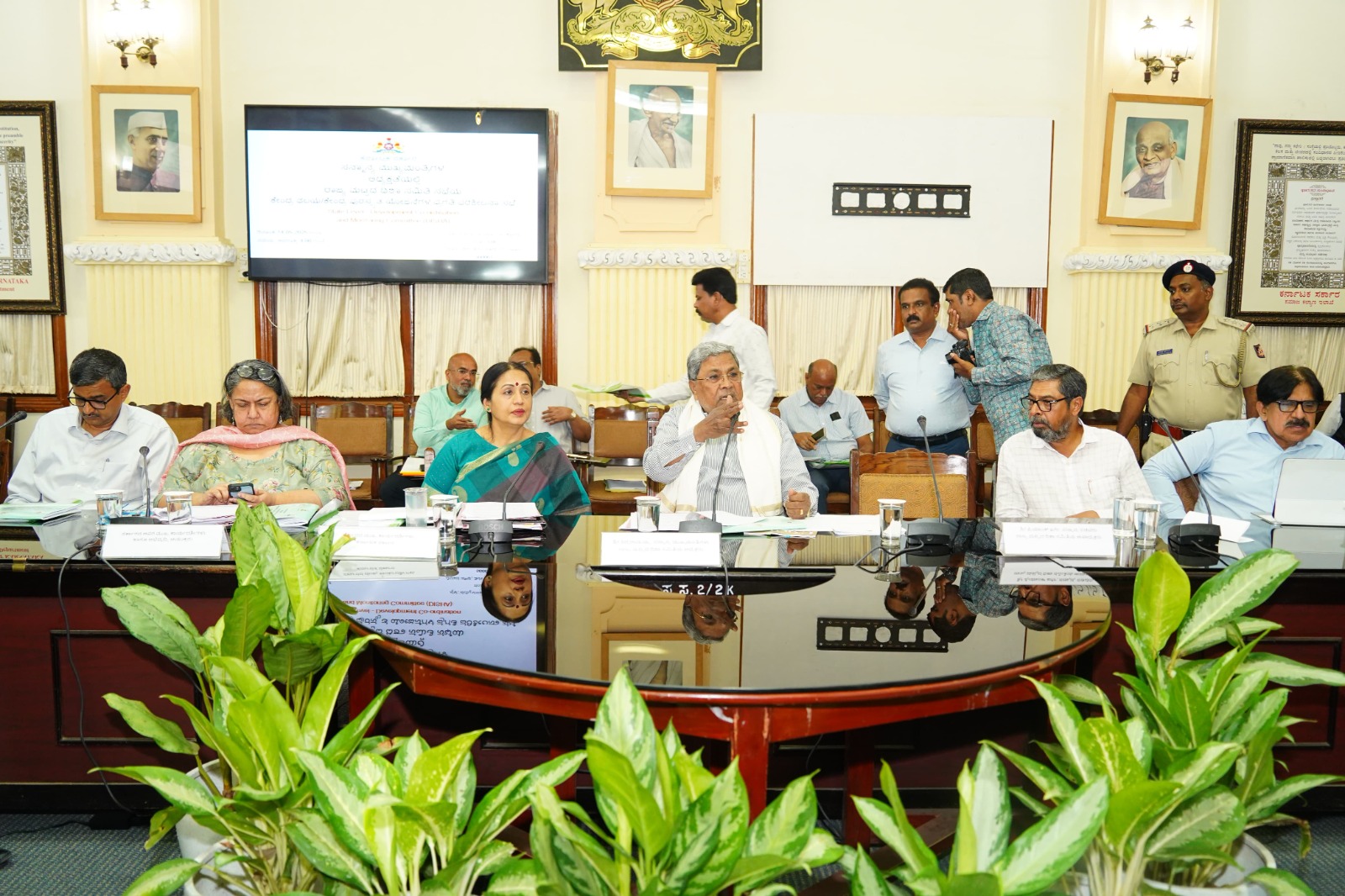 ಭದ್ರಾ ಮೇಲ್ದಂಡೆ ಯೋಜನೆಗೆ 5300 ಕೋಟಿಯಲ್ಲಿ ನಯಾಪೈಸೆ ಕೊಡದ ಸಚಿವೆ ನಿರ್ಮಲಾ ಸೀತರಾಮನ್: ಸಿಎಂ