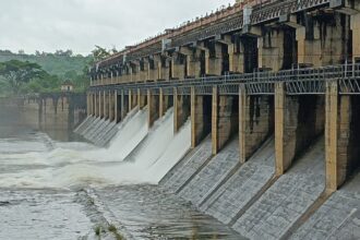 ಮುಂಗಾರು ಮಳೆ ಆರಂಭಕ್ಕೂ ಮುನ್ನವೇ ತುಂಗಾ ಡ್ಯಾಂ ಭರ್ತಿ
