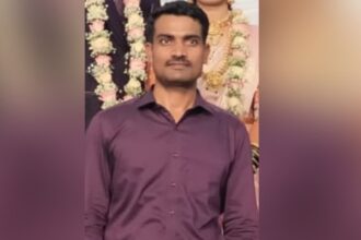 ಪೊಲೀಸ್​ ಸಿಬ್ಬಂದಿ ಮೇಲೆ ಲಾರಿ ಹತ್ತಿಸಿದ ಚಾಲಕ