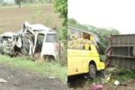 ಭೀಕರ ಅಪಘಾತ ಆರು ಮಂದಿ ಸಾವು