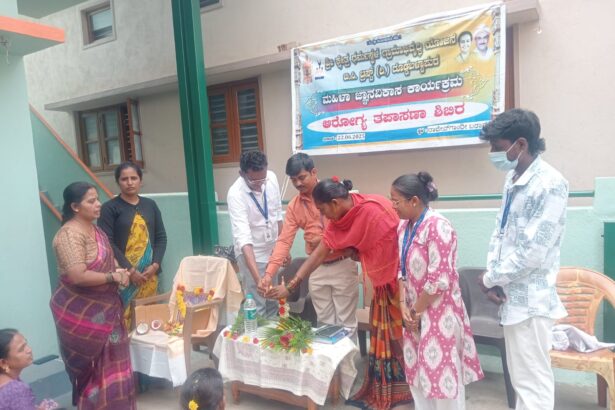 ಧರ್ಮಸ್ಥಳ ಗ್ರಾಮಾಭಿವೃದ್ಧಿ ಯೋಜನೆ ವತಿಯಿಂದ ಉಚಿತ ಆರೋಗ್ಯ ತಪಾಸಣಾ ಶಿಬಿರ