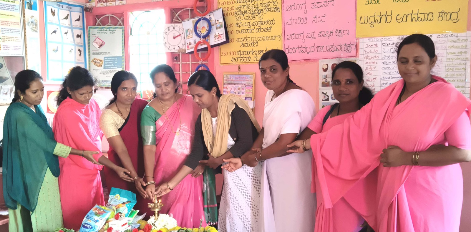 ಬುದ್ಧ ನಗರದಲ್ಲಿ ಪೌಷ್ಟಿಕ ದಿನ ಆಚರಣೆ