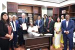 ವೋಲ್ವೊ ಗ್ರೂಪ್’CEO ಮಾರ್ಟಿನ್ ಲುಂಡ್’ಸ್ಟೆಡ್ ಅವರೊಂದಿಗೆ ಸಭೆ ನಡೆಸಿದ ಸಚಿವ ಎಂ.ಬಿ ಪಾಟೀಲ್