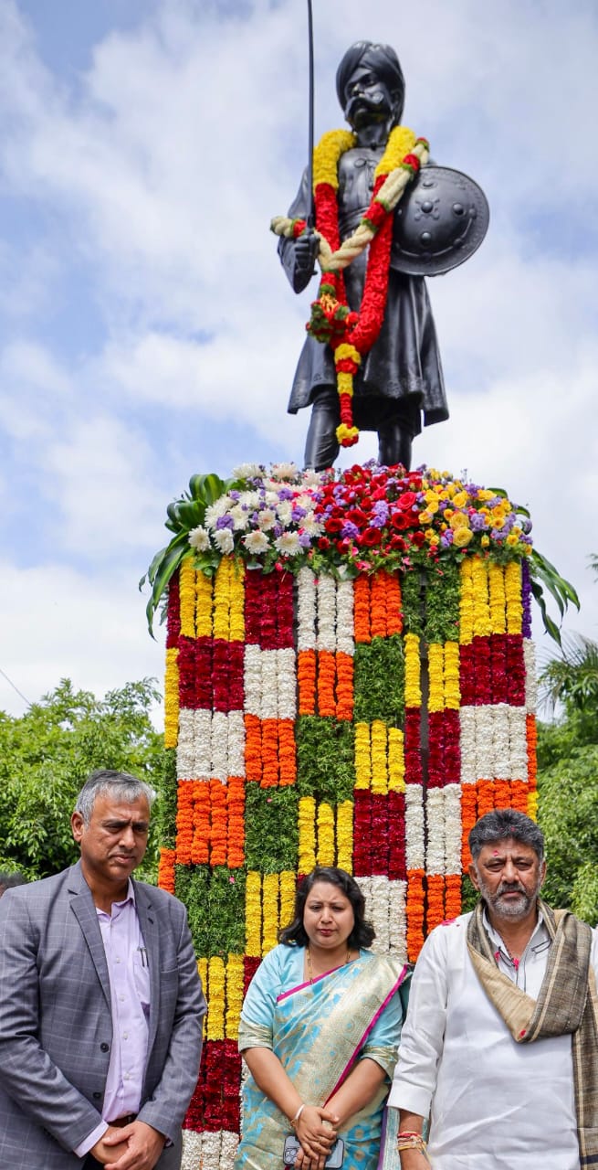 ಅನುದಿನವೂ ನಡೆಯಲಿದೆ ಕೆಂಪೇಗೌಡರ ಇತಿಹಾಸದ ಸ್ಮರಣೆ-ಡಿಕೆಶಿ