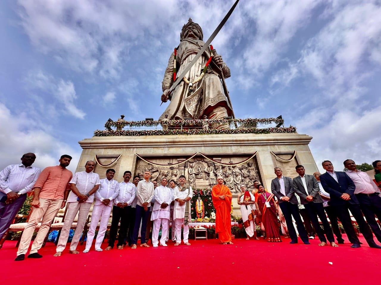ಬೆಂಗಳೂರು ಅಭಿವೃದ್ಧಿಗೆ ಕೆಂಪೇಗೌಡರ ದೂರದೃಷ್ಟಿ ಕಾರಣ – ಡಿ.ಕೆ‌ಶಿವಕುಮಾರ್