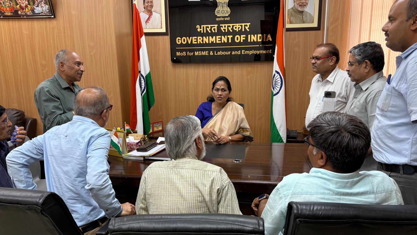 ನೌಕರರ ಭವಿಷ್ಯ ನಿಧಿ:  ಹೈಯರ್ ಪೆನ್ಷನ್ ಸಮಸ್ಯೆಗೆ ಶೀಘ್ರ ಪರಿಹಾರ-ಸಚಿವೆ ಶೋಭಾ ಕರಂದ್ಲಾಜೆ