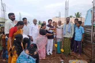 ವಿವಿಧ ಮೂರು ಕೋಟಿ ರೂ.ಗಳ ಕಾಮಗಾರಿಗಳಿಗೆ ಚಾಲನೆ ನೀಡಿದ ರಘುಮೂರ್ತಿ