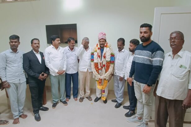 ಬ್ಲಾಕ್ ಕಾಂಗ್ರೆಸ್ ಅಧ್ಯಕ್ಷರಾದ ರವಿ ಸಿದ್ದಪ್ಪನವರಿಗೆ ಕುರುಬ ಸಮಾಜದ ಅಭಿನಂದನೆ