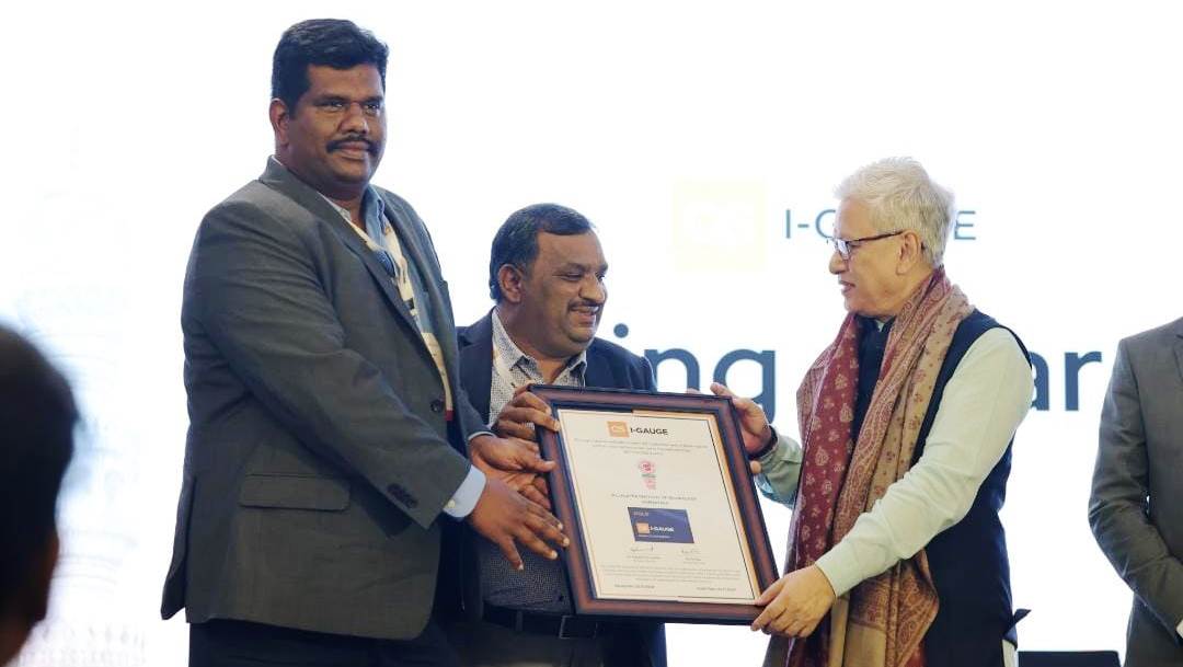 ಆರ್‌ಎಲ್‌ಜೆಐಟಿಗೆ ಸ್ವರ್ಣ ಪುರಸ್ಕಾರ