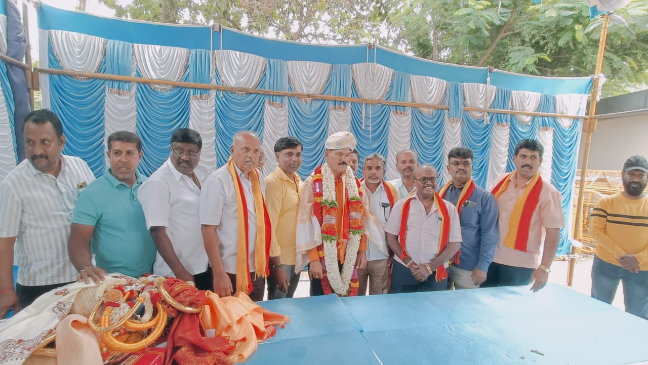 ಪೊಲೀಸ್ ಠಾಣೆ ಉಪ ನಿರೀಕ್ಷಕ ಕೃಷ್ಣಪ್ಪರವರಿಗೆ ಬೀಳ್ಕೊಡುಗೆ ಸಮಾರಂಭ