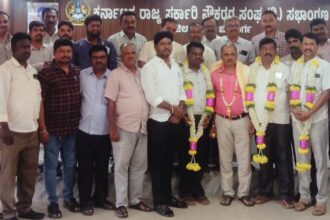 ಕಂದಾಯ ಇಲಾಖೆ ನೌಕರರ ಸಂಘದ ಅಧ್ಯಕ್ಷರಾಗಿ ಎಚ್.ಕೆ.ಪ್ರಾಣೇಶ್ ಆಯ್ಕೆ