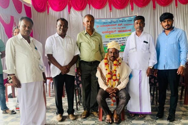 ಮುಖ್ಯೋಪಾಧ್ಯಾಯ ಜಿತೇಂದ್ರಕುಮಾರ್ ಆತ್ಮೀಯ ಬೀಳ್ಕೊಡುಗೆ ನೀಡಿದ ಮಕ್ಕಳು, ಶಿಕ್ಷಕರು