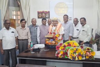 ಮಹಾರಾಣಿ ಕ್ಲಸ್ಟರ್ ವಿಶ್ವವಿದ್ಯಾಲಯದ ಪ್ರಥಮ ಕುಲಪತಿ ಡಾ.ಟಿ.ಎಂ ಮಂಜುನಾಥ್ ಇವರಿಗೆ ಸನ್ಮಾನ
