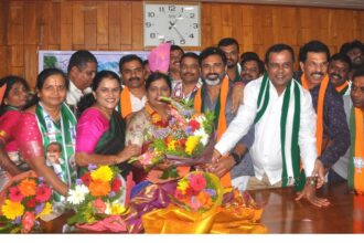 ನಗರಸಭೆ ಅಧ್ಯಕ್ಷ ಗದ್ದುಗೆ ಹಿಡಿದ ಜೆಡಿಎಸ್ ಅಭ್ಯರ್ಥಿ
