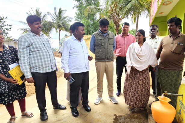 ಜಲ ಜೀವನ್ ಮಿಷನ್ ಕುಡಿಯುವ ನೀರಿನ ಕಾಮಗಾರಿ ವೀಕ್ಷಣೆ
