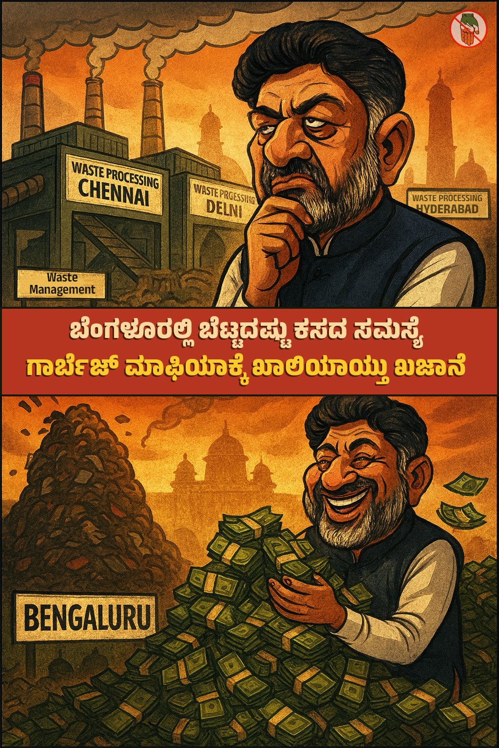 ಸಾವಿರಾರು ಕೋಟಿ ವೆಚ್ಚದ ಬೋಗಸ್‌ಯೋಜನೆ ಘೋಷಿಸಿ ಲೂಟಿ ಮಾಡಿ ಸರ್ಕಾರ