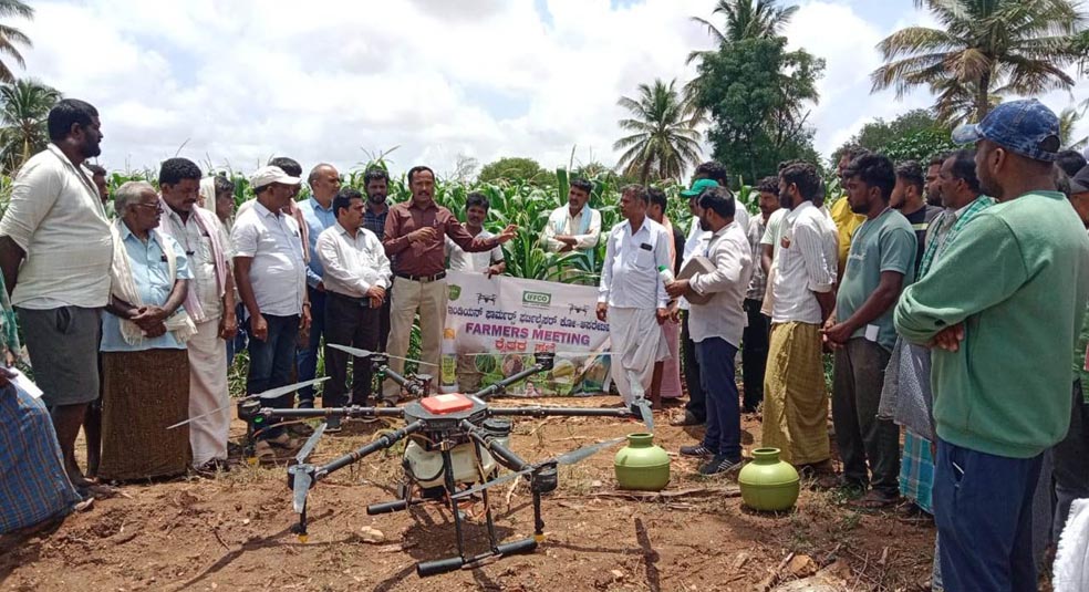 ನ್ಯಾನೋ ಡಿಎಪಿ ಬಳಕೆಯಿಂದ ಬೆಳೆಗಳು ಸಮೃದ್ದ : ಡಿಡಿ ಉಮೇಶ್