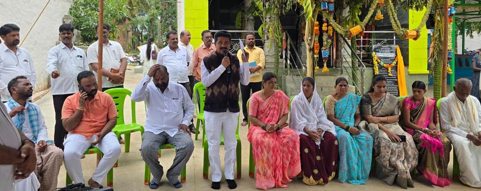 ದೇವರ ದಯೆ ಉತ್ತಮ ಮಳೆಯಾಗಿದೆ: ಶಾಸಕ ಟಿ.ರಘುಮೂರ್ತಿ