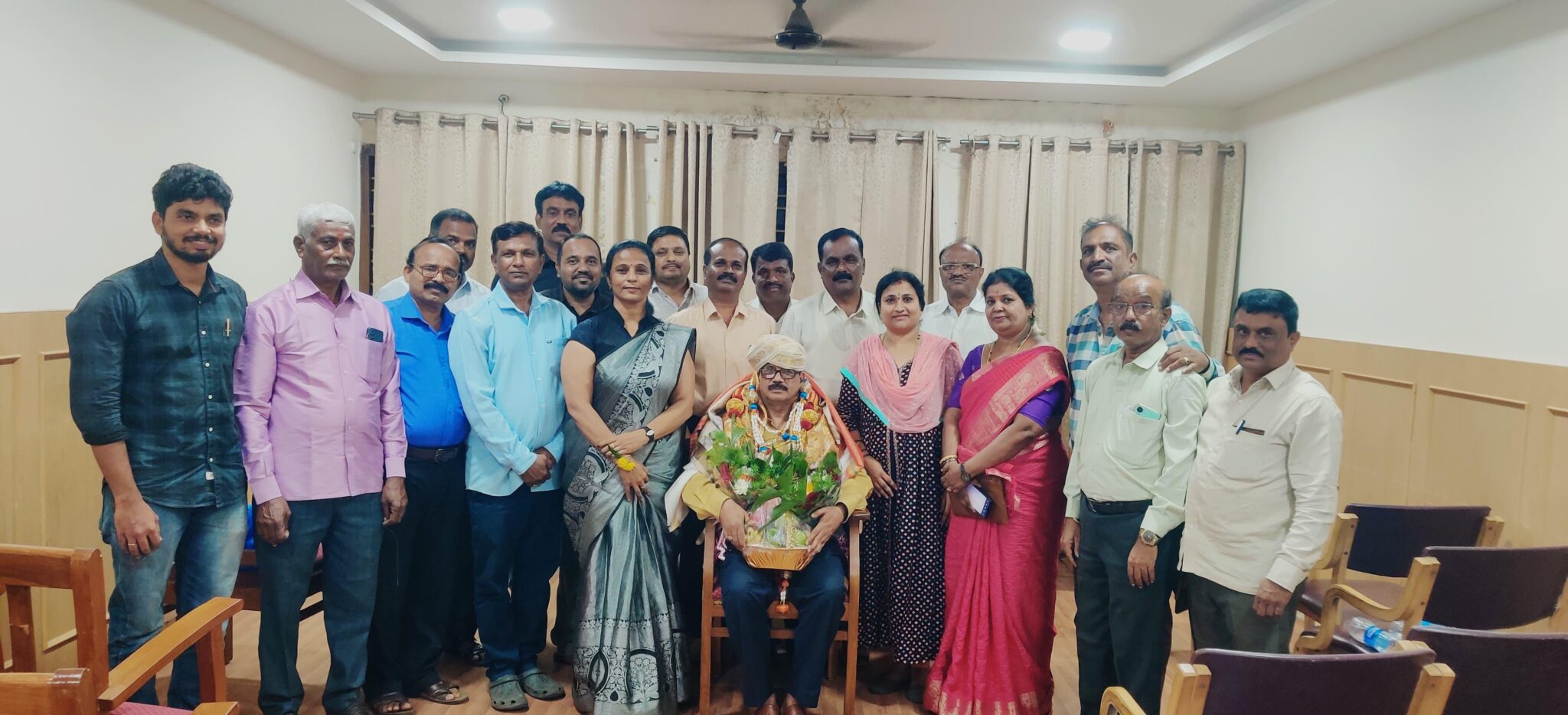 ಮುಖ್ಯ ಲೆಕ್ಕಾಧಿಕಾರಿ ಸಿ.ಜಿ.ಶ್ರೀನಿವಾಸ್‍ಗೆ ಸನ್ಮಾನ