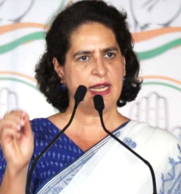 ಕಾಂಗ್ರೆಸ್ ನಾಯಕಿ ಪ್ರಿಯಾಂಕಾ ಗಾಂಧಿ ವಿರುದ್ಧ ನ್ಯಾಯಾಂಗ ನಿಂದನೆ ಅರ್ಜಿ