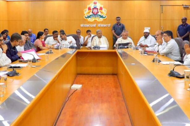 ಸಾರಿಗೆ ನಿಗಮಗಳ ಕಾರ್ಮಿಕ ಸಂಘಟನೆಗಳ ಜಂಟಿ ಕ್ರಿಯಾ ಸಮಿತಿಯೊಂದಿಗೆ ಸಭೆ ನಡೆಸಿದ ಸಿಎಂ