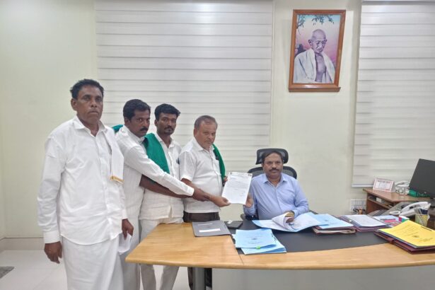 ಹಿರಿಯೂರು ಡಿಪೋ ಆರಂಭಕ್ಕೆ ಎಂಡಿ ಭೇಟಿ ಮಾಡಿದ ರೈತರ ನಿಯೋಗ