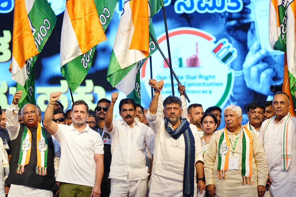 ಮತ ಕಳ್ಳತನ ಮಾಡಿ ಮೋದಿ ಪ್ರಧಾನಿ ಆಗಿದ್ದಾರೆ-ರಾಹುಲ್ ಗಾಂಧಿ