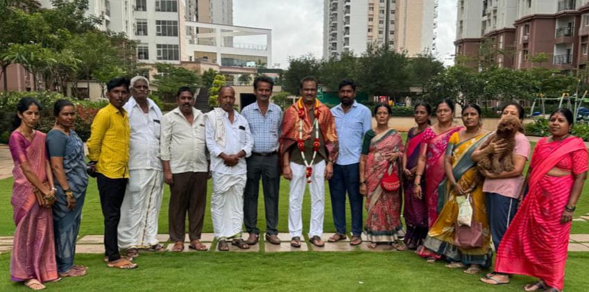 ಹರಿಯಬ್ಬೆ ಕೆಂಪೇಗೌಡ ಪುತ್ಥಳಿ ಅನಾವರಣಕ್ಕೆ ಲಕ್ಷ ದೇಣಿಗೆ ನೀಡಿದ ಬೇತೂರು ಪಾಳ್ಯ ರಾಜು