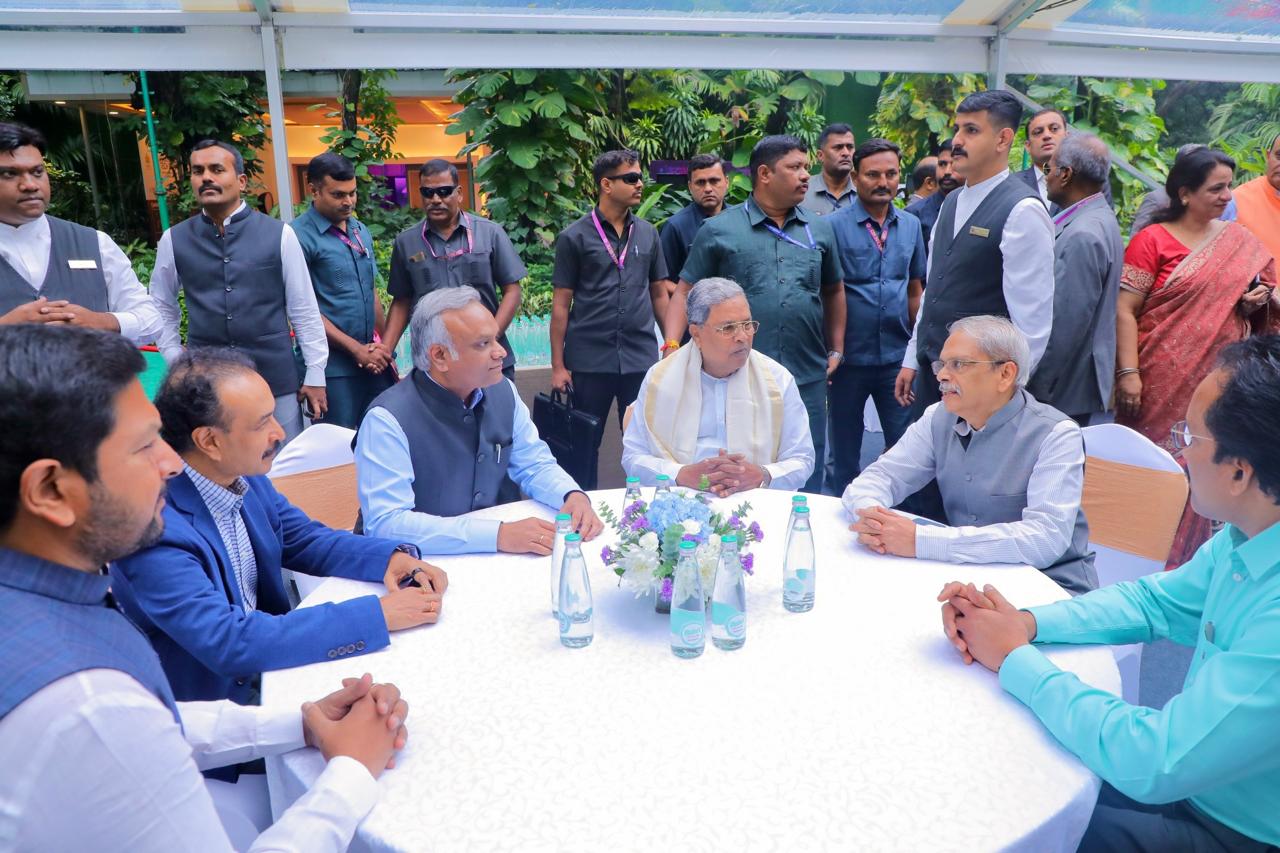 ವಿವಿಧ ಕಂಪನಿಗಳ CEOಗಳ ಜೊತೆಯಲ್ಲಿ ಚರ್ಚಿಸಿದ ಸಿಎಂ