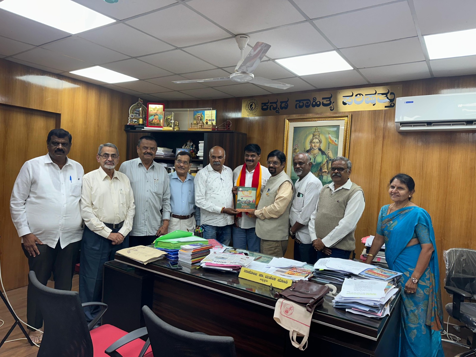 ಕಸಾಪ ಗೌರವ ಕಾರ್ಯದರ್ಶಿಯಾಗಿ ಎಚ್.ಬಿ.ಮದನಗೌಡ ನೇಮಕ