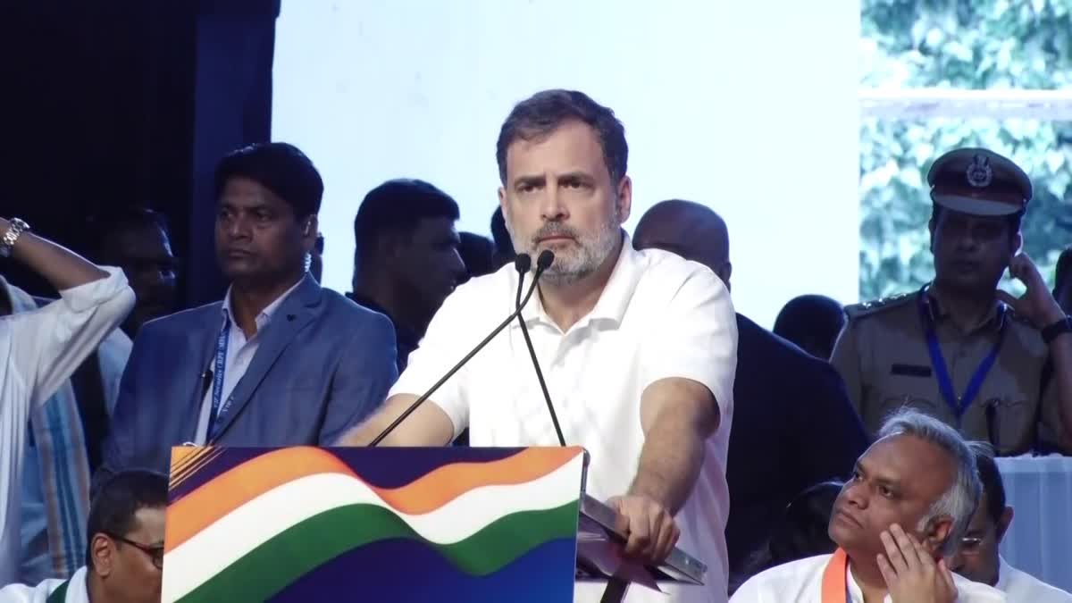 ಮತಗಳ್ಳತನದ ವಿರುದ್ಧ ಐದು ಪ್ರಶ್ನೆ ಮಾಡಿದ ರಾಹುಲ್ ಗಾಂಧಿ