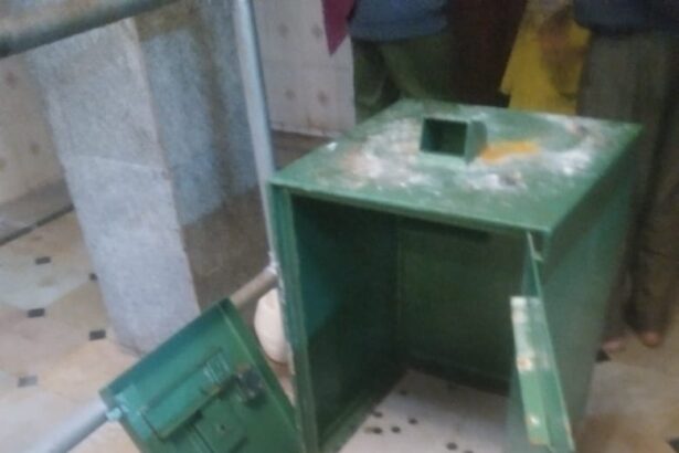 ಆನೆ ಲಿಂಗೇಶ್ವರ ದೇವಾಲಯದಲ್ಲಿ ಕಳ್ಳತನ