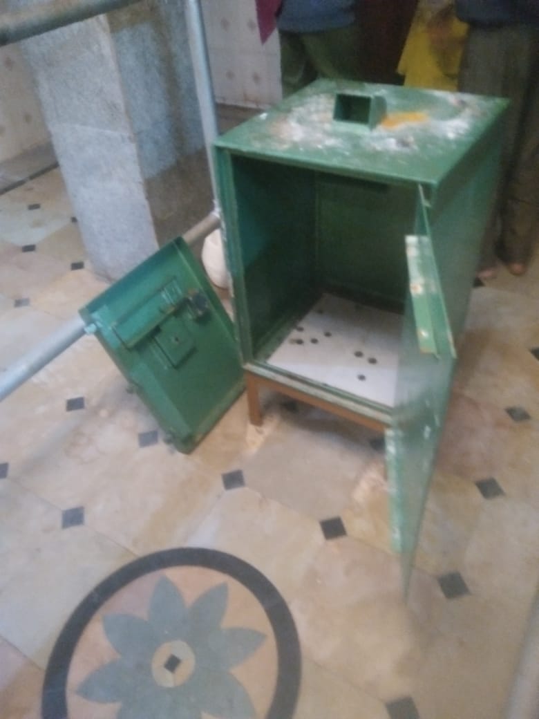 ಆನೆ ಲಿಂಗೇಶ್ವರ ದೇವಾಲಯದಲ್ಲಿ ಕಳ್ಳತನ