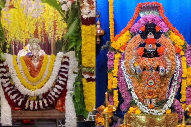 ನವರಾತ್ರಿ ಪ್ರಯುಕ್ತ ದೇವಾಲಯಗಳಲ್ಲಿ ವಿಶೇಷ ಅಲಂಕಾರ