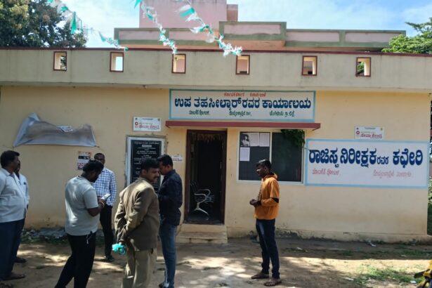 ಉಪ ತಹಶೀಲ್ದಾರ್ ಕಚೇರಿಯಲ್ಲಿ ಕಳ್ಳತನದ ವಿಫಲ ಪ್ರಯತ್ನ