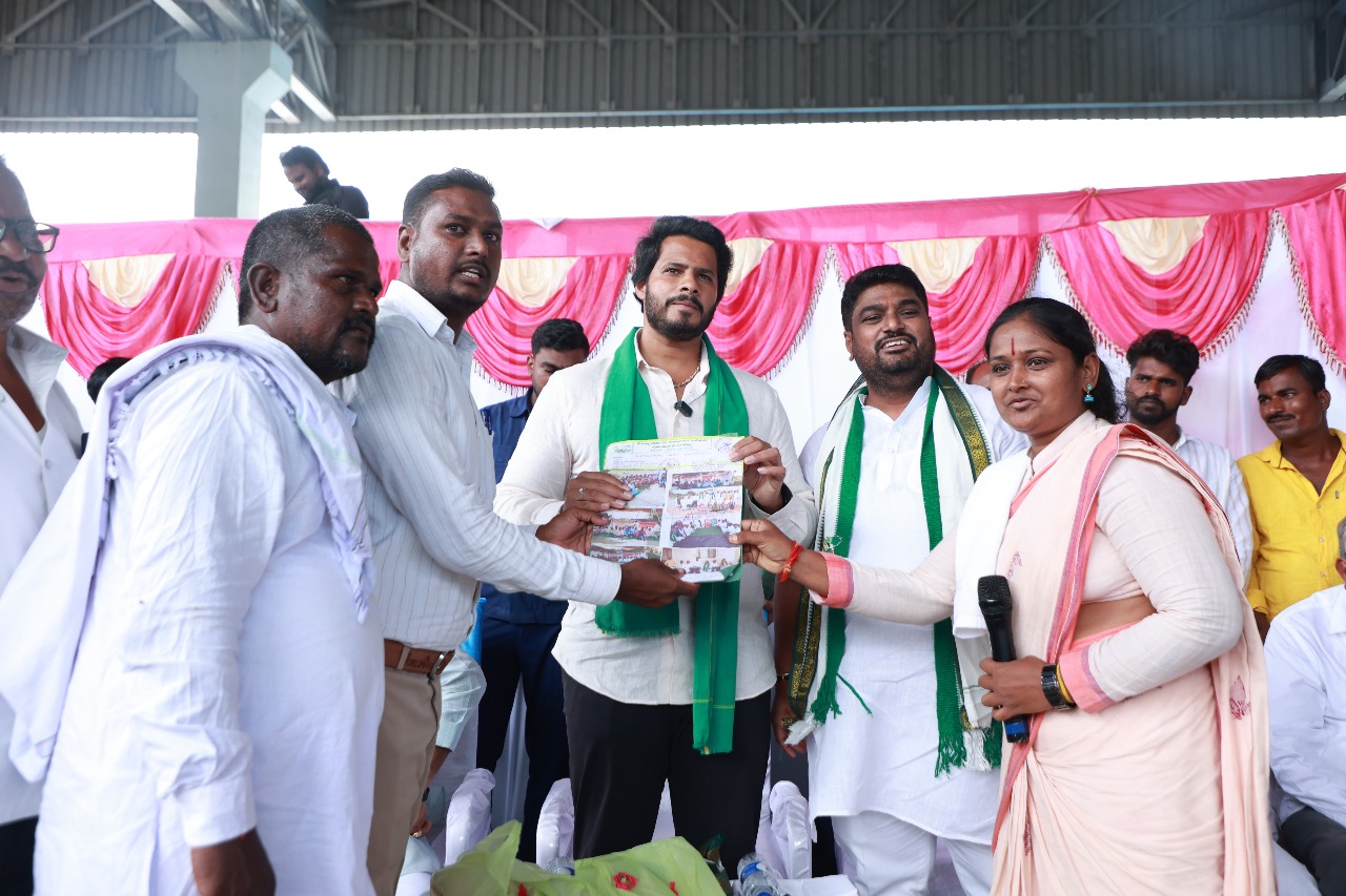 ರೈತರ ಕಲ್ಯಾಣಕ್ಕಾಗಿ ಜನತಾದಳ ಹುಟ್ಟಿದೆ-ನಿಖಿಲ್ ಕುಮಾರಸ್ವಾಮಿ